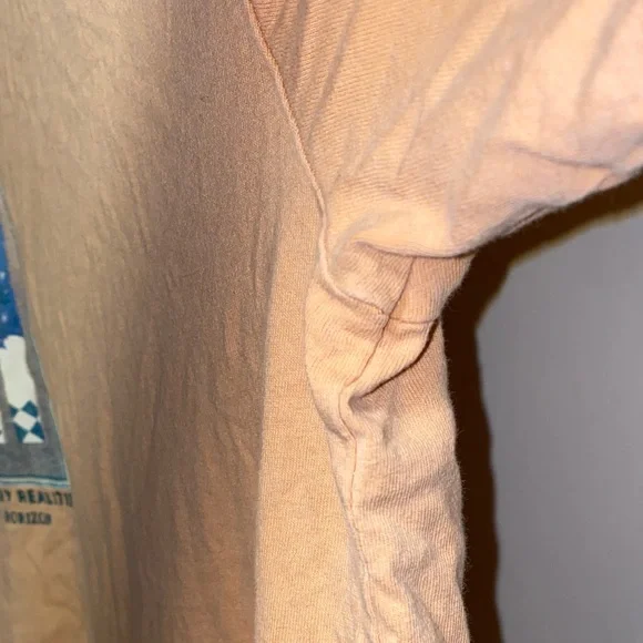 Topman Medium Apricot Graphic Digital Realm Short Sleeve Tee - Picture 9 of 14